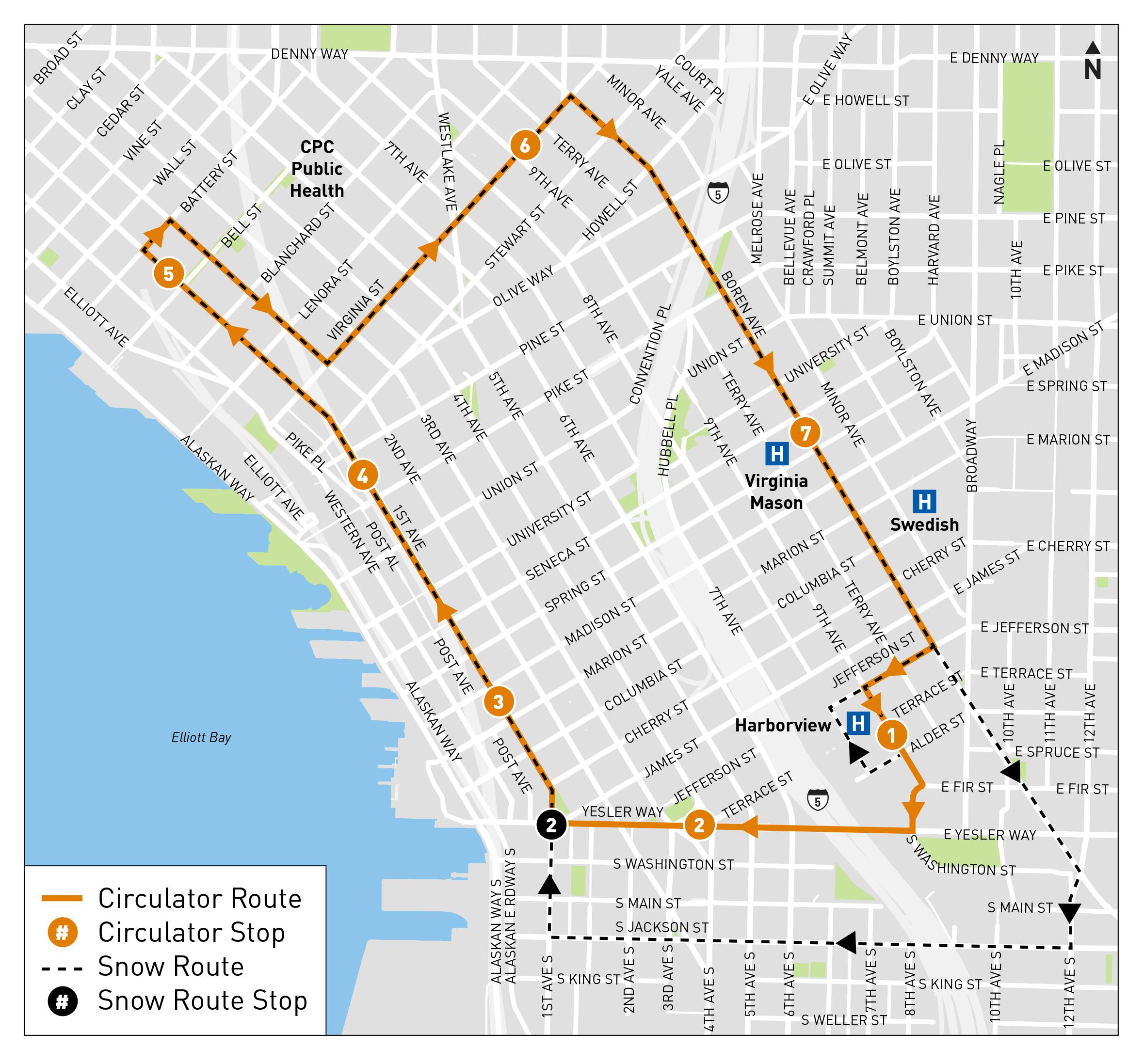 Solid Ground Downtown Circulator Transportation seattle.gov